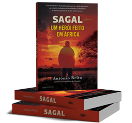Capa livro Sagal Um Herói feito em África